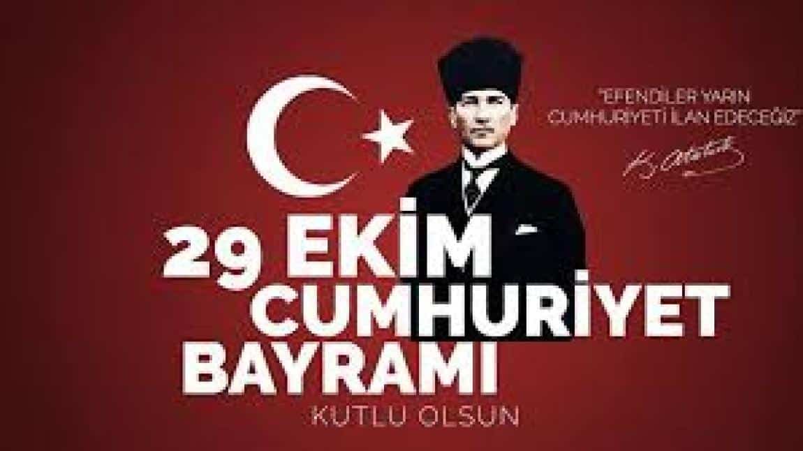 CUMHURİYETİMİZİN 101. YAŞI KUTLU OLSUN.